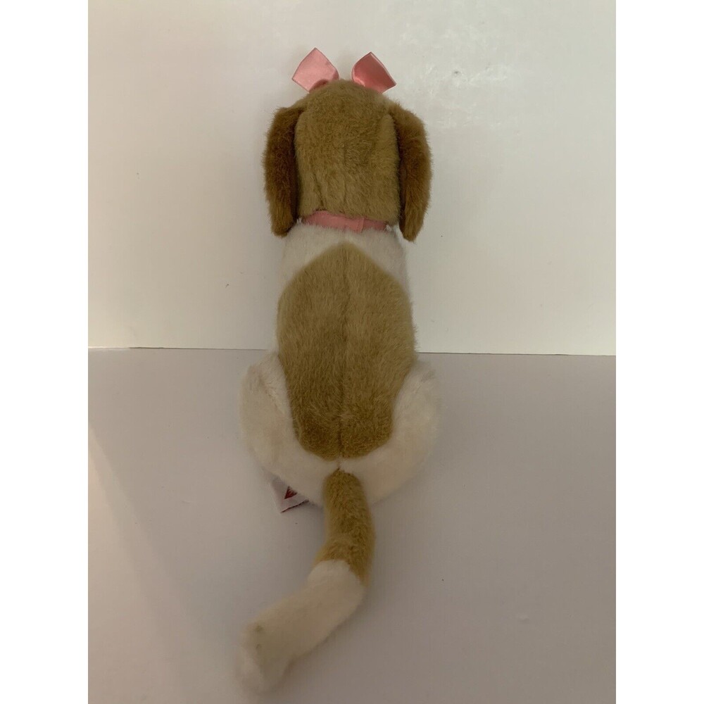 Dakin Beethoven's 2nd Missy St. Bernard Plush Pink Bow Collar 12" Vintage - Picture 8 of 14